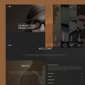 Creative agency website