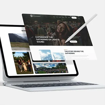 Everance Events website