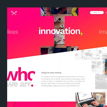 Innovation recruitment website