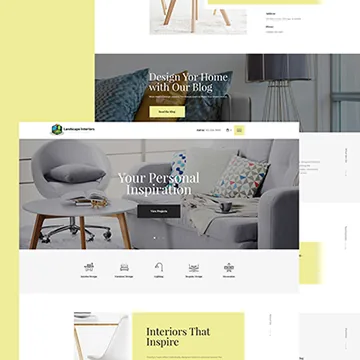 Interior design website