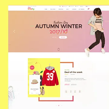 Kids fashion website
