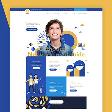 Orthodontic clinic website
