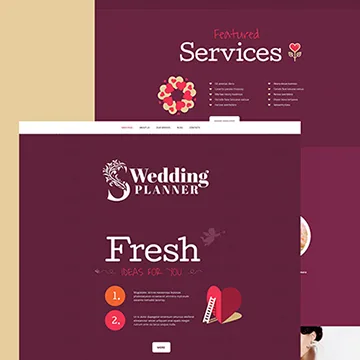 Wedding planner website
